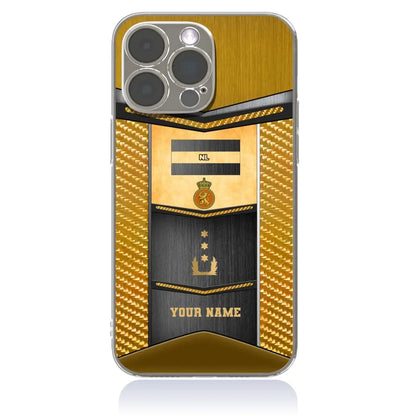 Personalized Netherlands Soldier/Veterans With Rank And Name Phone Case Printed - 2310230001