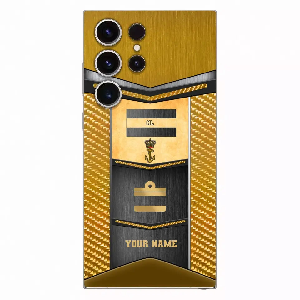 Personalized Netherlands Soldier/Veterans With Rank And Name Phone Case Printed - 2310230001