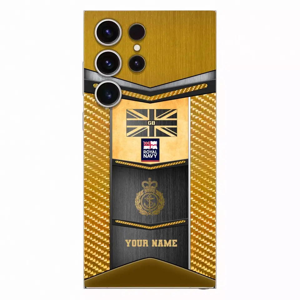 Personalized UK Soldier/Veterans With Rank And Name Phone Case Printed - 2310230001