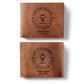 Personalized Rank And Name Norway Soldier/Veterans Leather Wallet - 1310230001