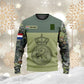 Personalized Netherlands Soldier/ Veteran Camo With Name And Rank Hoodie 3D Printed - 16966368