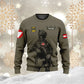 Personalized Austrian Soldier/ Veteran Camo With Name And Rank Hoodie - 16968096