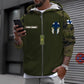 Personalized Finland Soldier/ Veteran Camo With Name And Rank Hoodie 3D Printed - 16968960