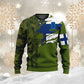 Personalized Finland Soldier/ Veteran Camo With Name And Rank Hoodie - 16989696