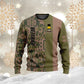 Personalized Sweden Soldier/ Veteran Camo With Name And Rank Hoodie - 16990560