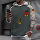 Personalisierter Kapuzenpullover mit Camouflage-Muster für deutsche Soldaten/Veteranen mit Namen und Rang, 3D-Druck – 0611230001