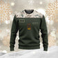 Sweat à capuche personnalisé avec camouflage soldat/vétéran allemand avec nom et grade imprimé en 3D - 0610230003