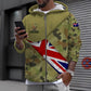 Personalized Australia Soldier/ Veteran Camo With Name And Rank Hoodie 3D Printed - 1699401602