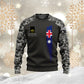 Personalized Australia Soldier/ Veteran Camo With Name And Rank Hoodie 3D Printed - 1699401607