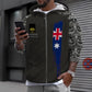 Personalisierter australischer Soldat/Veteranen-Hoodie im Camouflage-Stil mit Namen und Rang, 3D-Druck – 1699401607