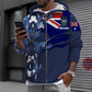 Personalisierter australischer Soldat/Veteranen-Hoodie im Camouflage-Stil mit Namen und Rang, 3D-Druck – 1699401612