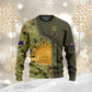 Sweat à capuche personnalisé avec camouflage soldat/vétéran australien avec nom et grade imprimé en 3D - 1699401615