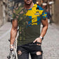 Personalized Sweden Soldier/ Veteran Camo With Name And Rank Hoodie - 16989696