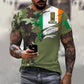 Personalized Ireland Soldier/ Veteran Camo With Name And Rank Hoodie - 16989696