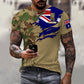 Personalisierter australischer Soldat/Veteranen-Hoodie im Camouflage-Stil mit Namen und Rang, 3D-Druck – 1699401612