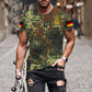 Sweat à capuche personnalisé avec camouflage soldat/vétéran allemand avec nom et grade imprimé en 3D - 0711230007