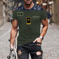 Sweat à capuche personnalisé avec camouflage soldat/vétéran allemand avec nom et grade imprimé en 3D - 0610230003