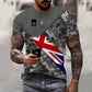 Personalized Australia Soldier/ Veteran Camo With Name And Rank Hoodie 3D Printed - 1699401602