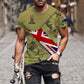 Personalized Australia Soldier/ Veteran Camo With Name And Rank Hoodie 3D Printed - 1699401602