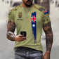 Personalized Australia Soldier/ Veteran Camo With Name And Rank Hoodie 3D Printed - 1699401607