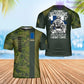 Personalized Finland Soldier/ Veteran Camo With Name And Rank T-Shirt 3D Printed - 0302240003