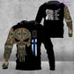 Personalized Finland Soldier/ Veteran Camo With Name And Rank Hoodie - 16879104