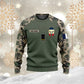 Personalized France Soldier/ Veteran Camo With Name And Rank Hoodie 3D Printed - 1696291204