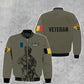 Personalized Belgium Soldier/ Veteran Camo With Name And Rank Hoodie 3D Printed - 16968096