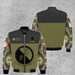 Personalized Ireland Soldier/ Veteran Camo With Name And Rank Hoodie 3D Printed - 16966368