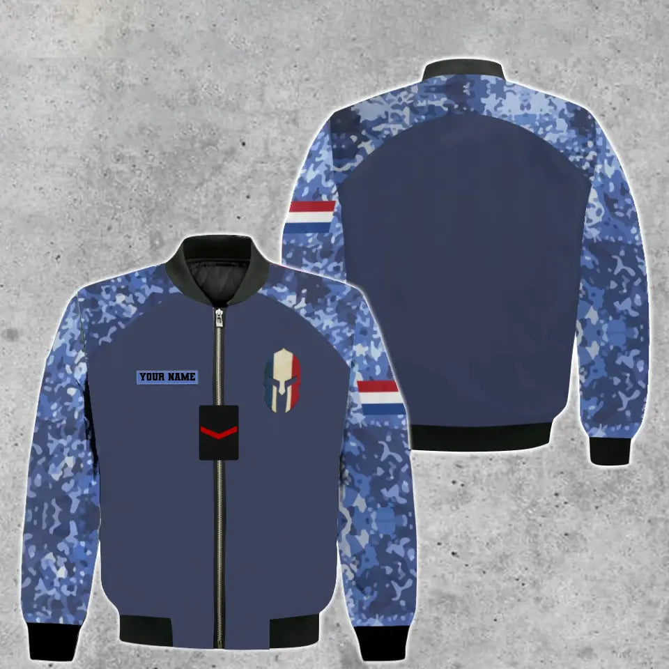 Personalized Netherlands Soldier/ Veteran Camo With Name And Rank Hoodie 3D Printed - 16968960