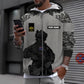 Personalized Australia Soldier/ Veteran Camo With Name And Rank Hoodie 3D Printed - 2611230001