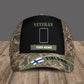 Personalized Rank And Name Finland Soldier/Veterans Camo Baseball Cap - 0606230002
