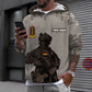 Personalized Germany Soldier/ Veteran Camo With Name And Rank Hoodie 3D Printed - 2911230001