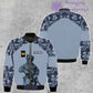 Personalized UK Soldier/ Veteran Camo With Name And Rank Bomber Jacket 3D Printed - 0511230001