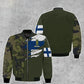 Personalized Finland Soldier/ Veteran Camo With Name And Rank Hoodie - 0512230001