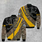 Personalized Finland Solider/ Veteran Camo With Name And Rank Hoodie 3D Printed - 0512230002