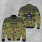 Personalisierter Kapuzenpullover mit Camouflage-Muster für australische Soldaten/Veteranen mit Namen und Rang, 3D-Druck – 17022528