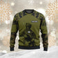 Personalisierter Kapuzenpullover mit 3D-Druck für finnische Soldaten/Veteranen im Camouflage-Muster mit Namen und Rang -1212230001