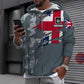 Personalized UK Soldier/ Veteran Camo With Name And Rank Bomber Jacket 3D Printed - 2010230001