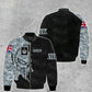 Personalized UK Soldier/ Veteran Camo With Name And Rank Bomber Jacket 3D Printed - 2010230002