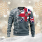 Personalized UK Soldier/ Veteran Camo With Name And Rank Bomber Jacket 3D Printed - 2010230001