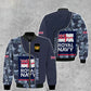 Personalized UK Soldier/ Veteran Camo With Name And Rank Bomber Jacket 3D Printed -2010230004