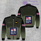 Personalized UK Soldier/ Veteran Camo With Name And Rank Bomber Jacket 3D Printed -1912230001