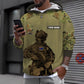 Personalized Australian Soldier/ Veteran Camo With Name And Rank T-shirt 3D Printed -0512230001