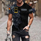 Personalized Germany Soldier/ Veteran Camo With Name And Rank T-shirt 3D Printed - 0711230006