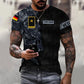 Personalized Germany Soldier/ Veteran Camo With Name And Rank T-shirt 3D Printed - 0711230006