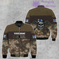 Personalized Finland Soldier/ Veteran Camo With Name And Rank T-shirt 3D Printed  - 0502240001