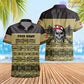 Personalized Austrian Soldier/ Veteran Camo With Name And Rank T-shirt 3D Printed - 0102240001