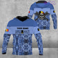 Personalized Belgium Soldier/ Veteran Camo With Name And Rank T-shirt 3D Printed  - 0102240003