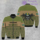 Personalized Sweden Soldier/ Veteran Camo With Name And Rank T-shirt 3D Printed - 0602240003